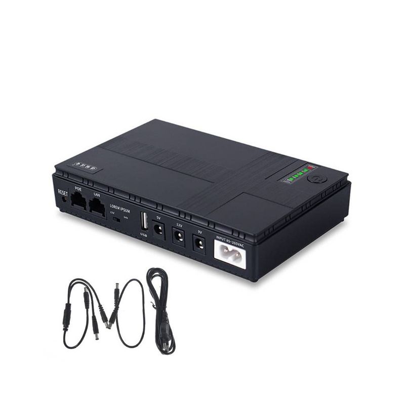 Джерело безперебійного живлення Nemo DC1018P  5V/9V/12V/USB
