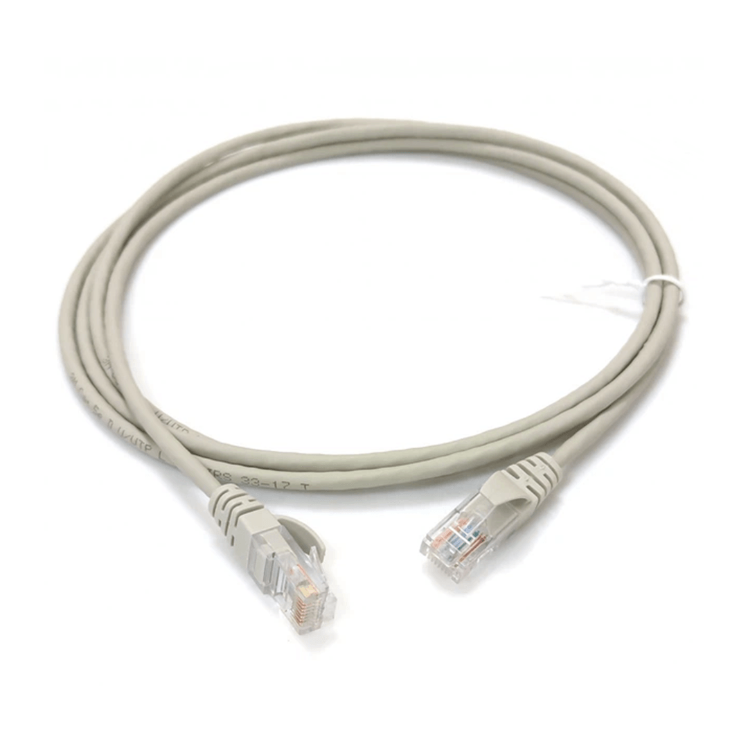 Патч-корд Ethernet CAT5e UTP 1м Сірий